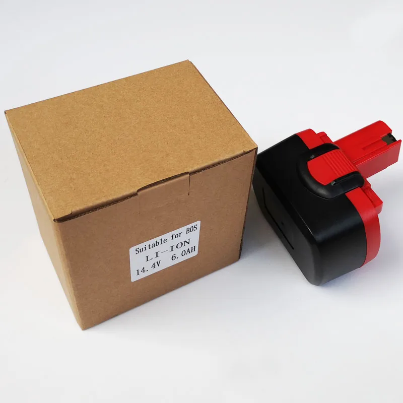 Elétrica sem Fio Recarregável da Bateria do Li-íon de 14.4 5.0ah para a Chave de Fenda Bat159 da Broca de Bosch Bloco Bat140 v Bat038 Bat040 Bat041 - Image 4