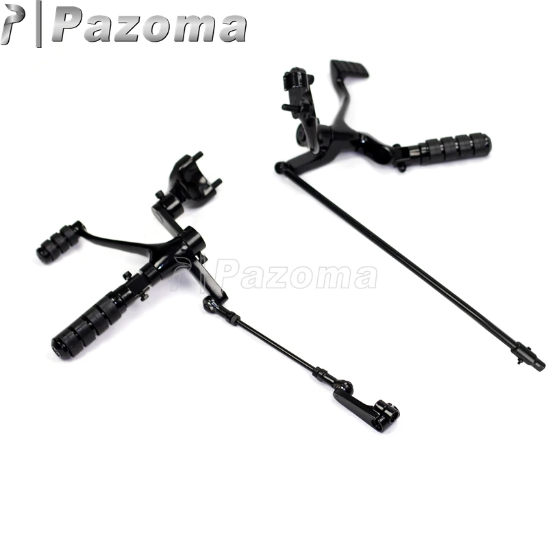 

PAZOMA Forward Controls Kit Pegs Levers Linkage For Harley Sportster Iron - XL 883N 2009 2010 2011 2012 2013