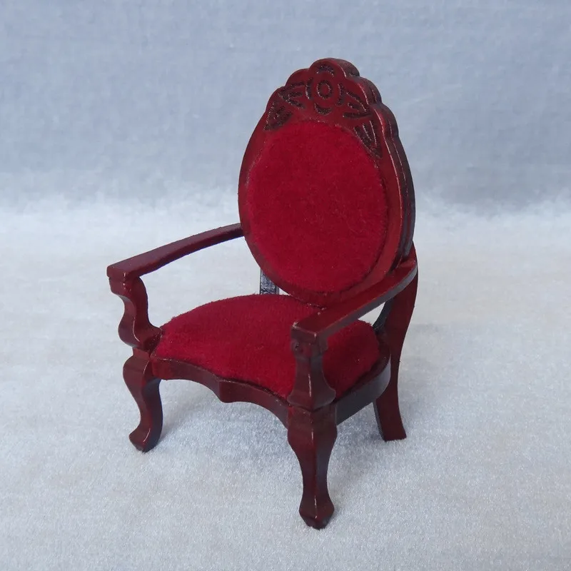 miniature red chair