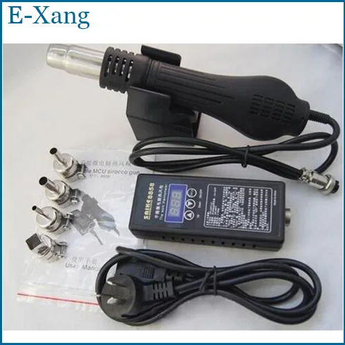 Saike 8858 110 V 240 V/AC 50Hz 60Hz 100 320W Портативный паяльник станция горячего воздуха пистолет