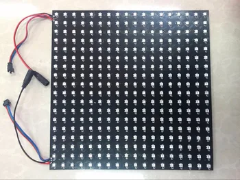 

P16.6mm SK6812 RGB addressable 18*18pixels led digital RIGID panel light,size:30cm*30cm,DC5V input