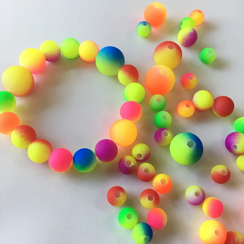 NEW ARRIVAL 20PCS 14MM MULTI-COLOURED FLAT ROUND ARCYLIC BEADS