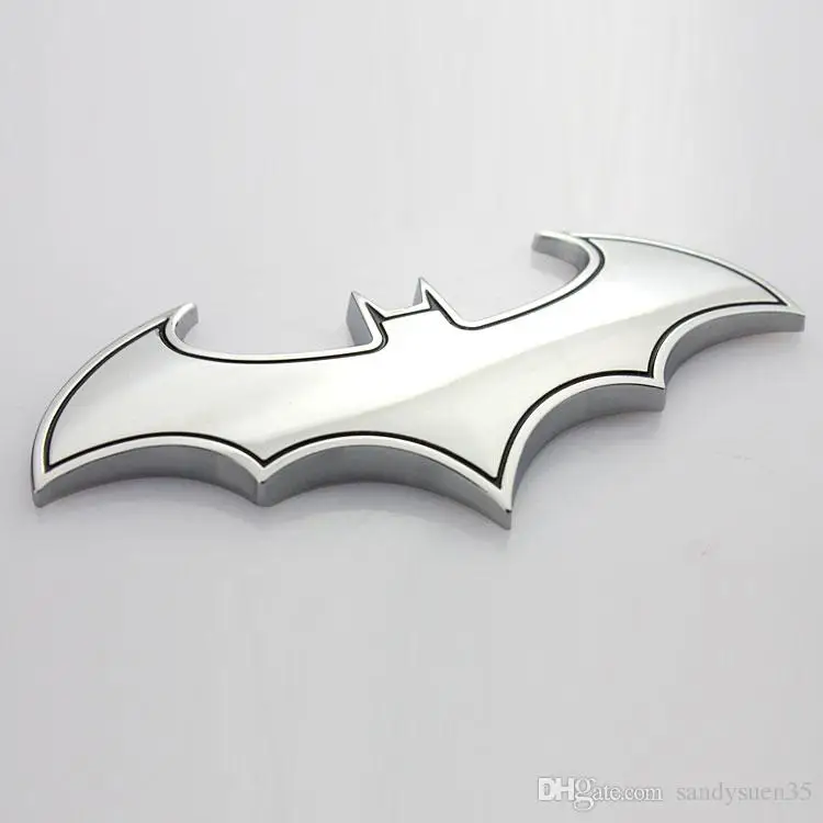Бэтмен супер герой против Халка Гоку Хромированная Металлическая Эмблема для машины 3D стикер-значок на автомобиль украшения транспортных средств наклейки герой Возврат Стиль логотип