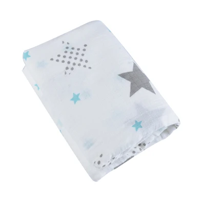 Oganic хлопок детская муслиновая пеленка одеяло, похожее на современный борп одеяло для новорожденных получения одеяло дышащее полотенце обёрточная бумага - Цвет: SJ0020