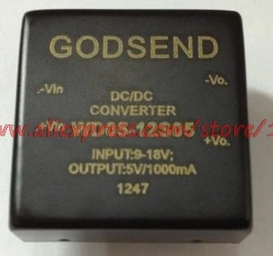 

Free shipping DC-DC with isolated power module WD05-12S09