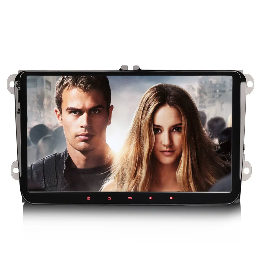 Excellent 9" Pure Touch-Buttons Android 9.0 OS Car Multimedia GPS Radio for Volkswagen Touran 2003-2014 Sagitar 2005-2015 Bora 2005-2015 4