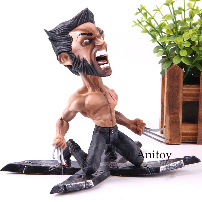 

Marvel Super Hero Figure Action X-Men Logan Howlett PVC Collection Model Toy GK Statue Gift For Kids
