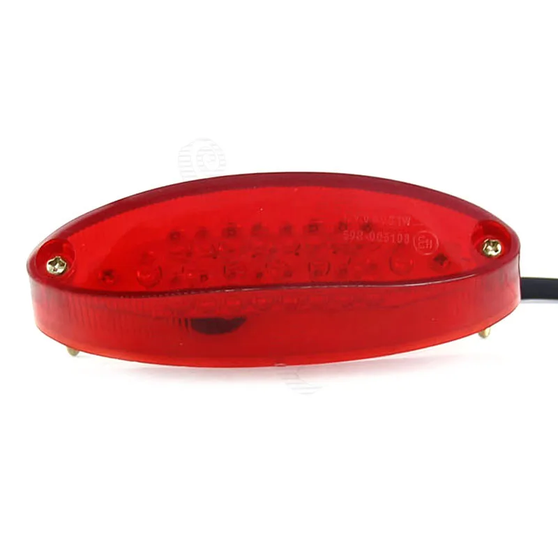 

Motorcycle Brake Tail Lights Waterproof 28 LED License Plate stop Lamp Red rear Free shipping Turn Signal warnning 12V #4071