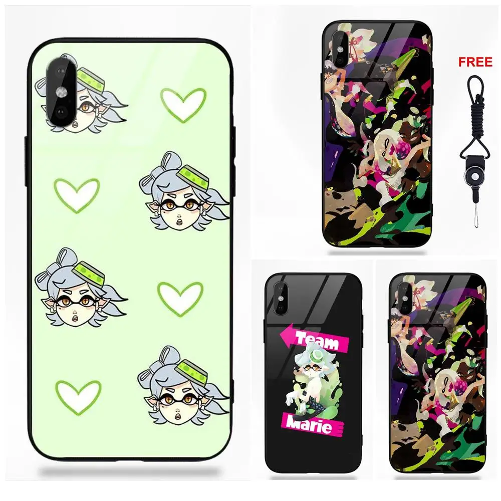 Vvcqod для Apple iPhone 5 5C 5S SE 6 S 7 8 плюс X XS Max XR Мягкий ТПУ чехол + закаленное стекло телефон