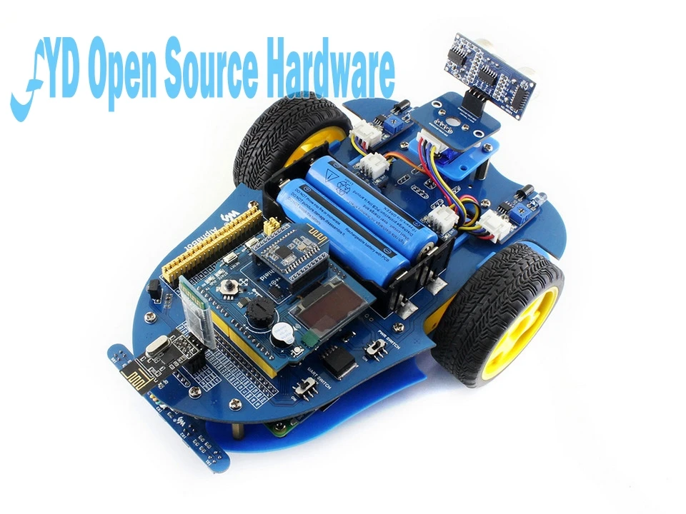 Smart шасси автомобиля Trail скрывать Аксессуары без Raspberry Pi | Электронные компоненты