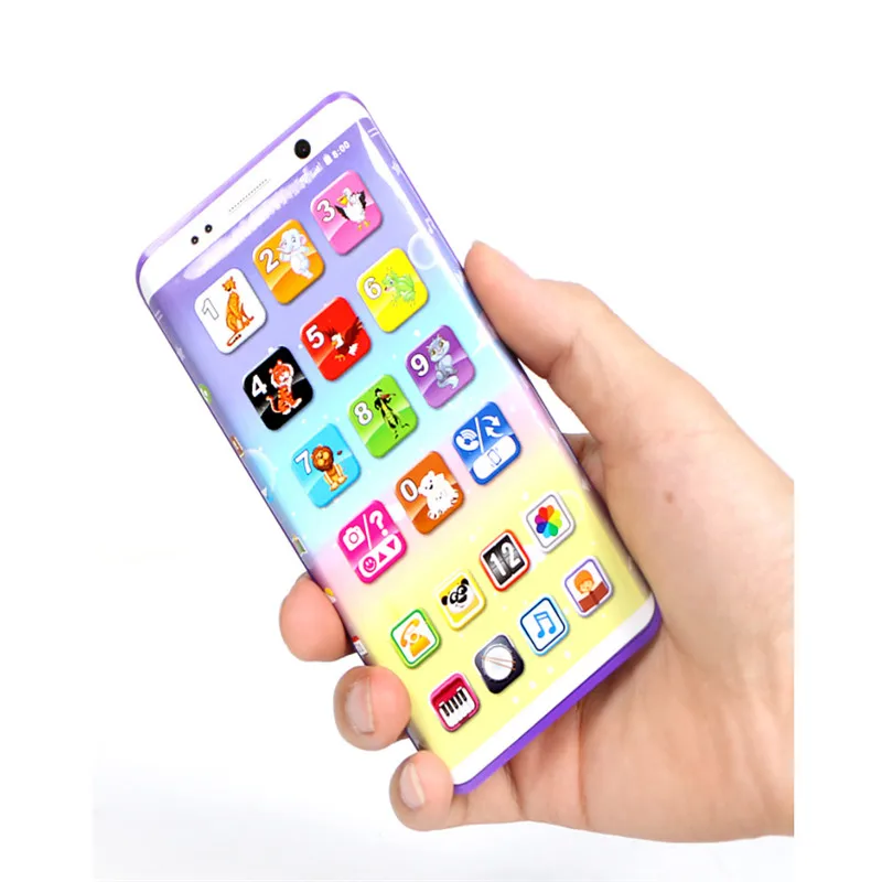 

Baby Early Educational Mobile Phone Multi-function Charging Children Learning Toy Sound Music Warm Light Camera Function