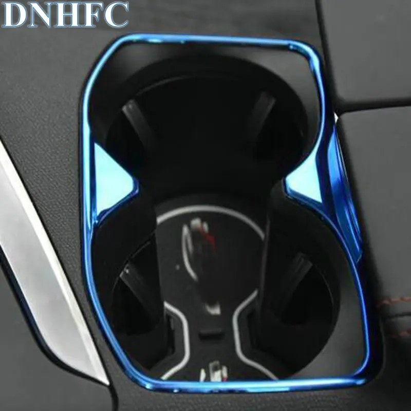 

DNHFC Fit For 2017 Peugeot 5008 3008 GT Accessories Stainless Steel Water Cup Sticky Patch Holder Cover Car Styling Interior