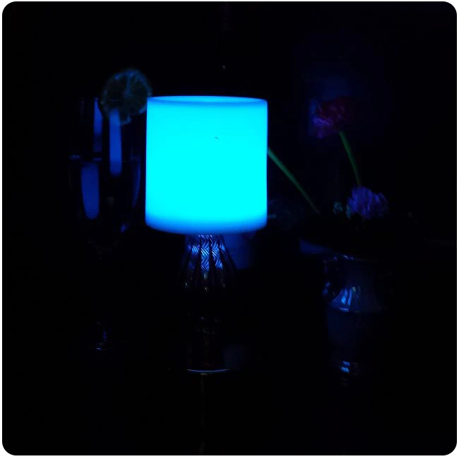 

Creative modern style 7 Color LED ABS light table decoration/LED Table lamps for Christmas Decoration Free Shipping 10pcs/Lot