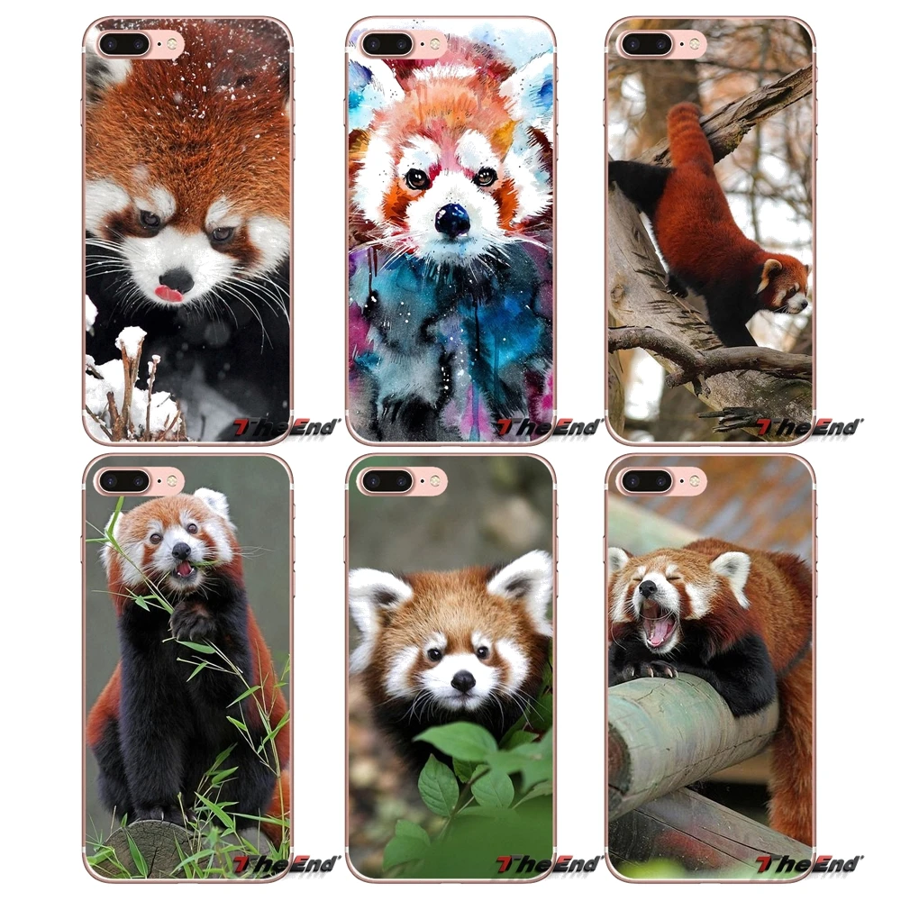 

Red pandas Print Poster Soft Silicone Case For Samsung Galaxy S3 S4 S5 MINI S6 S7 edge S8 Plus Note 2 3 4 5 Grand Core Prime