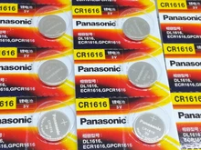 30pcs/lot New Original Panasonic CR1616 Button Cell Coin Batteries CR1616 Car Remote Control Electric Alarm 3V Lithium Battery