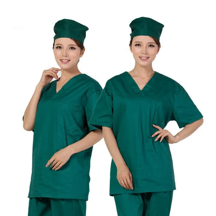 Новое поступление Больничная медицинская одежда хирургический Костюм Униформа хлопок Материал