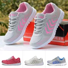 Frauen freizeitschuhe atmungsaktive schuhe 2016 heiße art und weise flache mit mesh schuhe