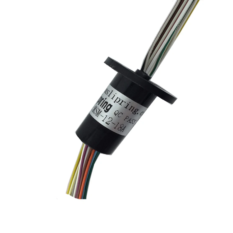Conductive Slip Ring 18 Channels 2A Mini Slip Rings Out Diameter 12.5mm