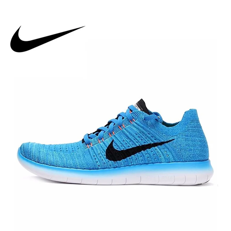 

Original Official NIKE FREE RN FLYKNIT Men's Running Shoes Breathable Sneakers sports Outdoor Walking Jogging Athletic 831069