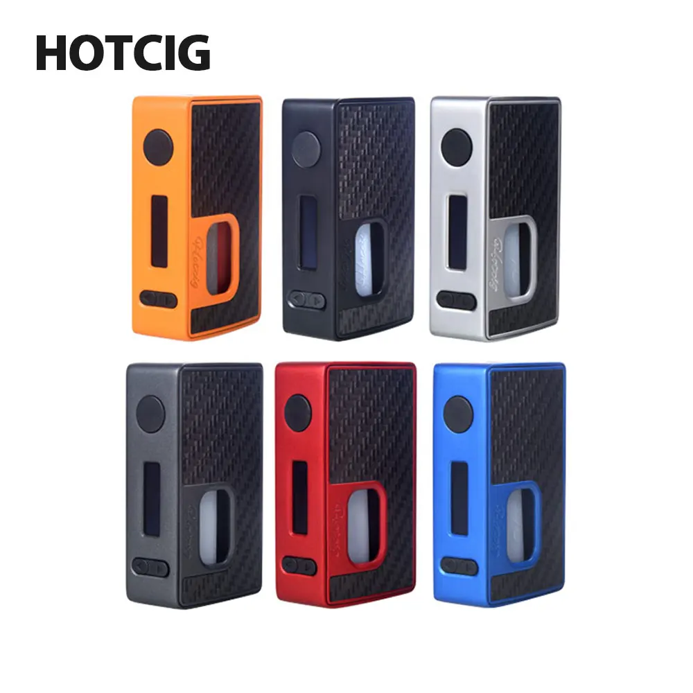 

Hot Sale Hotcig RSQ 80W Squonk Box Mod with 8ml Large Squeeze Bottle Max 80w Output No 18650 Battery Box Mod Vape Vs Athena Mod