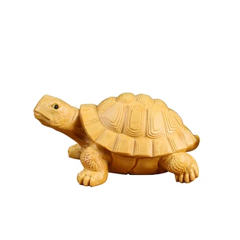 

283SU Select size Lobules Boxwood hand pieces carved crafts ornaments wood ornaments turtle