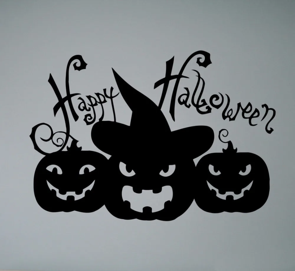 Halloween Wall Art online get cheap pumpkin decorating stickers -aliexpress Halloween Wall Art online get cheap pumpkin decorating stickers -aliexpress