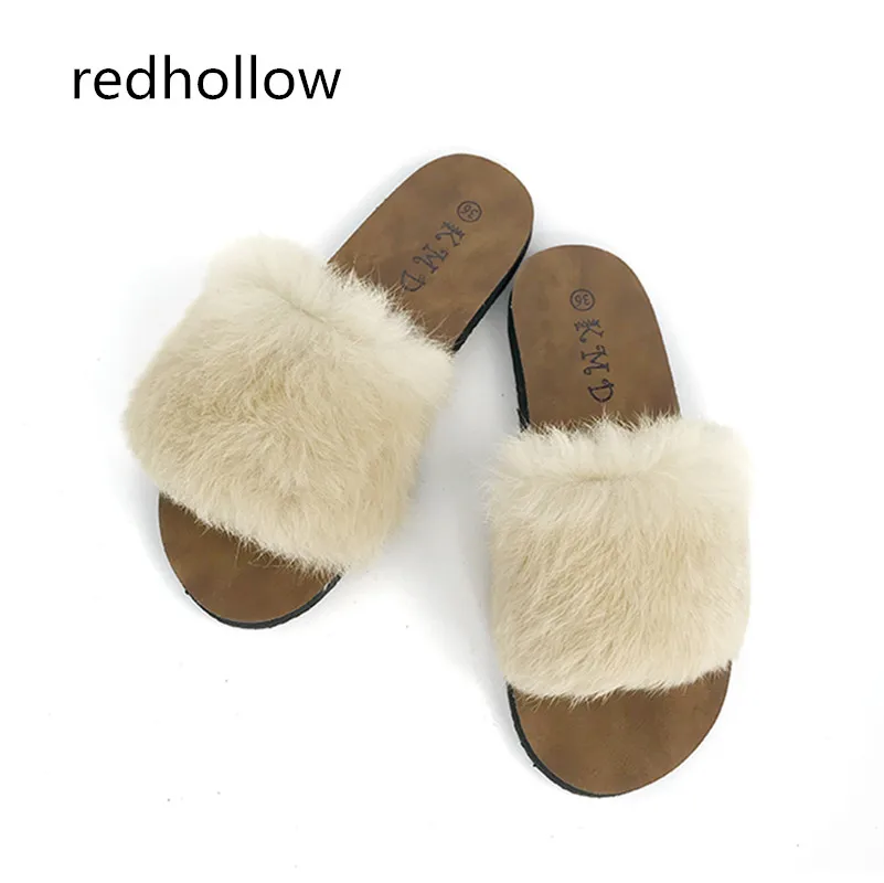 

Fashion Shoes Woman Casual Slipper Flip Flops Womens Slippers Zapatos Mujer Ladies Slip On Sliders Fluffy Fur Flat Home Slippers