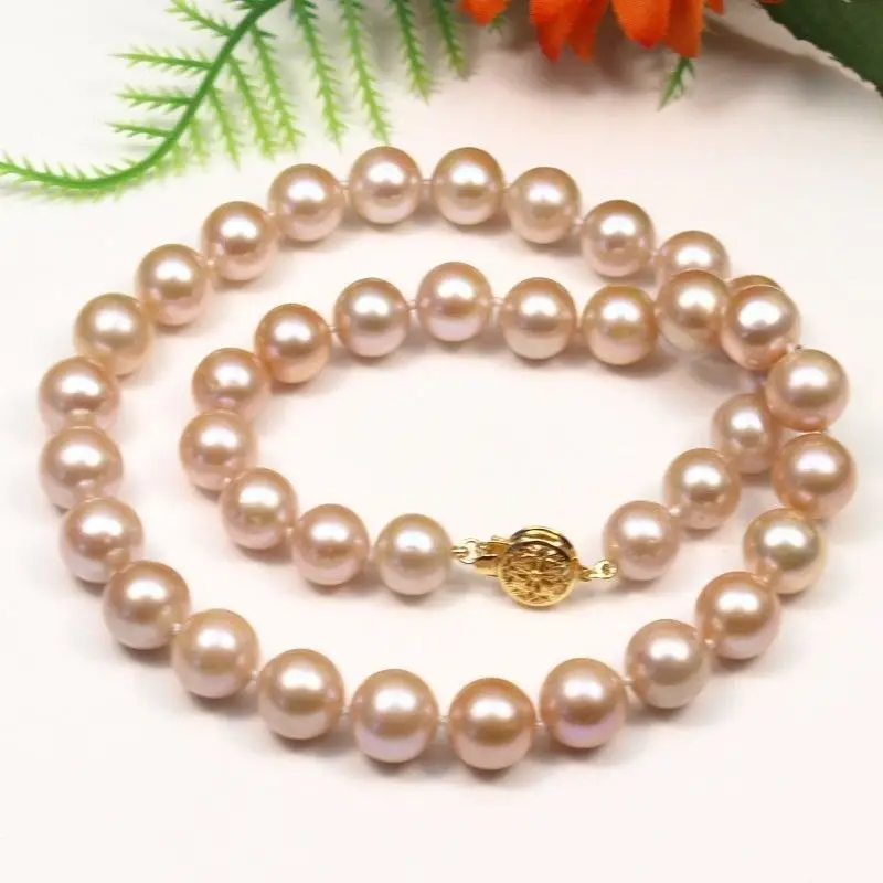 

Hot selling free shipping******s064 AA 11-12mm White Black Pink Yellow Fresh Water Akoya Pearl Necklace