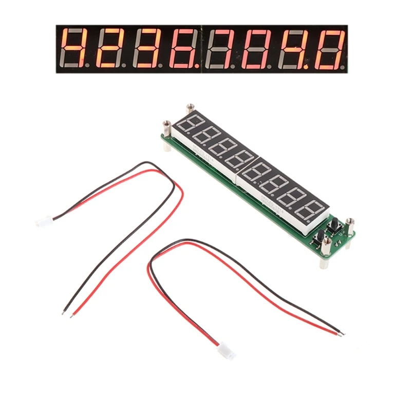 0,1-60 МГц 20 МГц-2,4 GHz RF 8-значный светодиодный Сингал счетчик частоты частотомер тестер