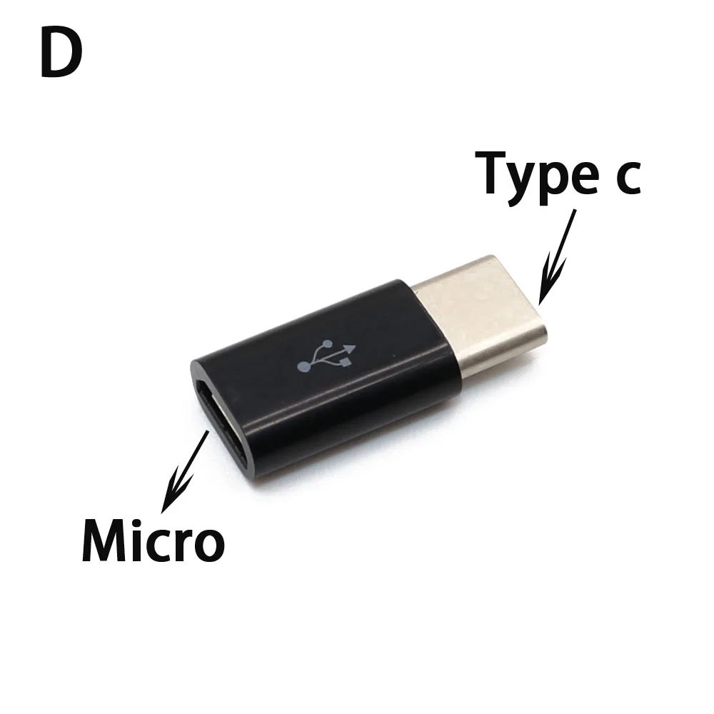 Адаптер типа C для Micro USB для samsung, кабель-конвертер для зарядки и передачи данных для iPhone X 8 7 для xiaomi для redmi 4x5 plus type-c OTG