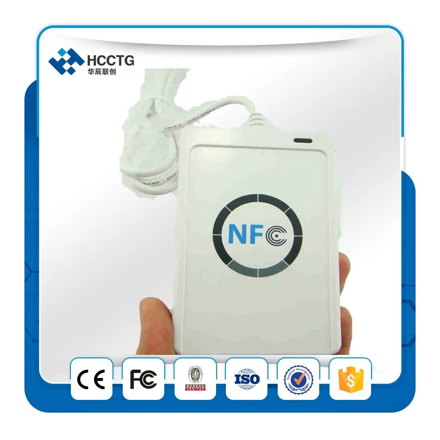 ACR122 NFC RFID USB Бесконтактный считыватель смарт-карт скорость чтения и записи до 212 кбит/с/242 кбит/с