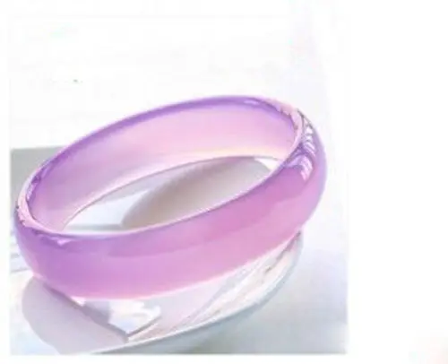 

Free Shipping >>The lotus jade bracelet bracelet bracelet wholesale ice natural agate brace 65mm