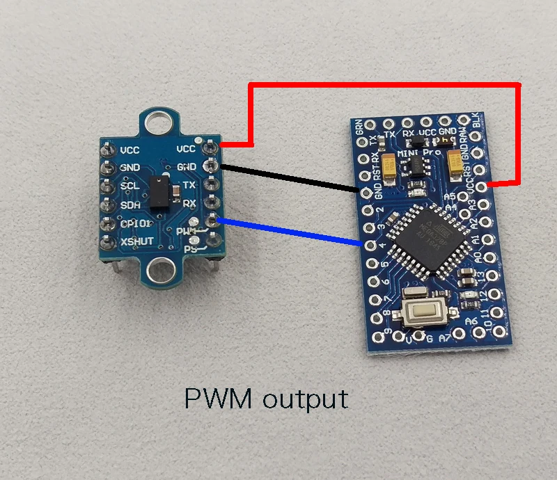 5 шт GY-53 VL53L0X лазерной Сенсор Breakout модуль для Arduino IOF инфракрасный ИК-модуль Serial ШИМ IIC VL53L0X+ STM32