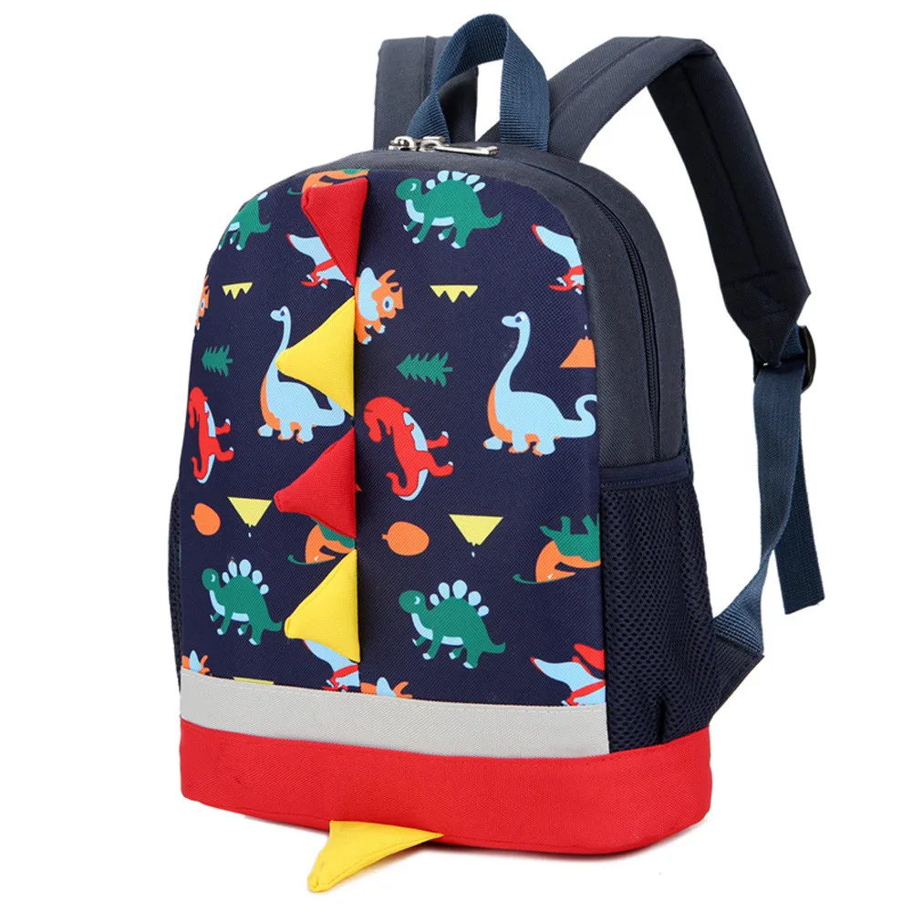 HIINST малыш плюшевый Детский рюкзак модная мягкая ткань синий ребенок школьные сумки мультфильм плечо Bookbags Прямая поставка