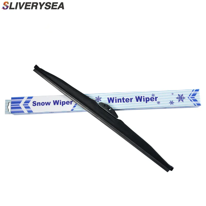 SLIVERYSEA Winter Snow Wiper Blade U Hook Universal High Quality Rubber