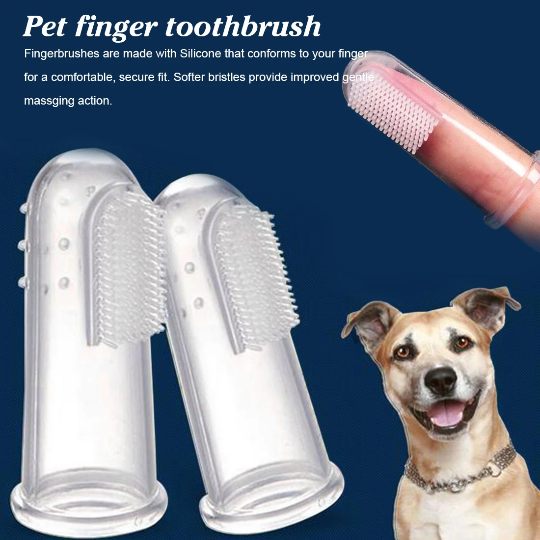 dog finger toothbrush