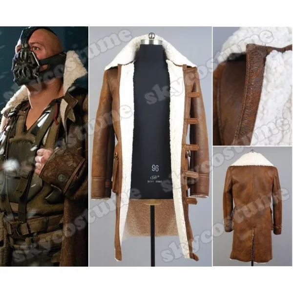 

Batman The Dark Knight Rises Bane Cosplay Costume Coat Jacket Onesie Free Shipping