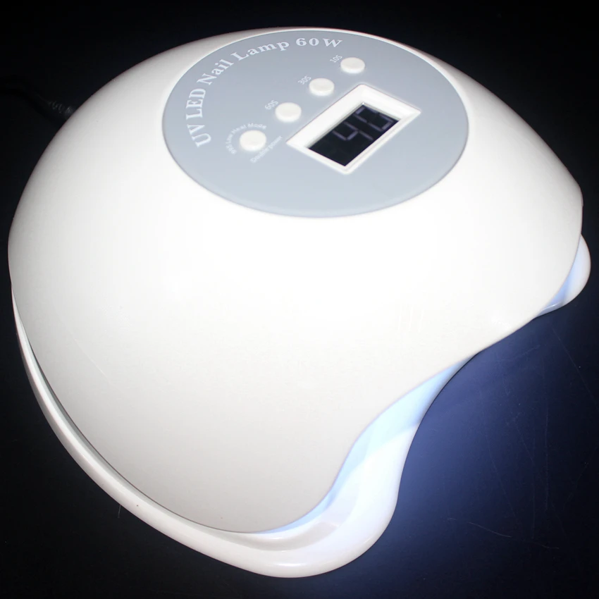 

Auto Sensor 60W Professional UV Lamp Lamp UV Lamp Polish Machine Fit Curing All Nail Gel Polish For Curing Nail Tool