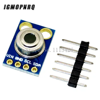 

GY-906 MLX90614 MLX90614ESF non-contact Infrared Temperature Sensor Module IIC Interface IR Sensor Compatible