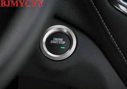 BJMYCYY 1 шт. ключ для автоматического запуска металлический декоративный круг Chevrolet
