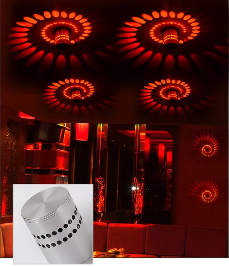 Led spiral aluminum wall lamp (22)