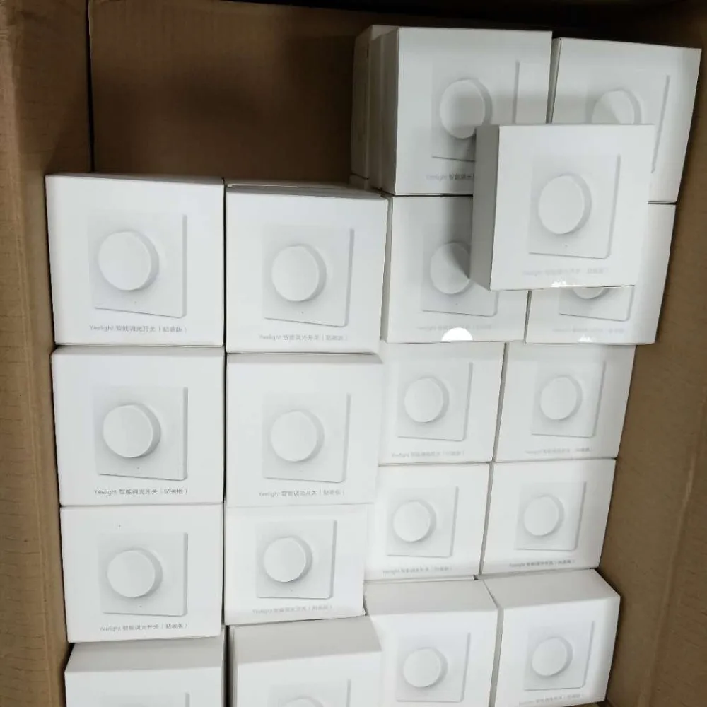 2019 оригинальный xiaomi mijia yeelight умный настенный выключатель D и беспроводной