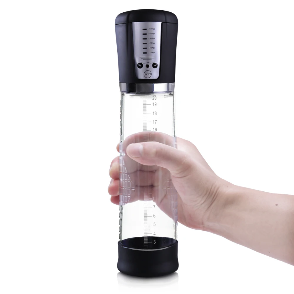 Cena Elektryczna pompka do penisa 20 CM do powiększania penisa wibrator dla mężczyzn, mężczyzna szkolenia wzwodu prącia, penisa przedłużyć Sex sklep z zabawkami, akumulator