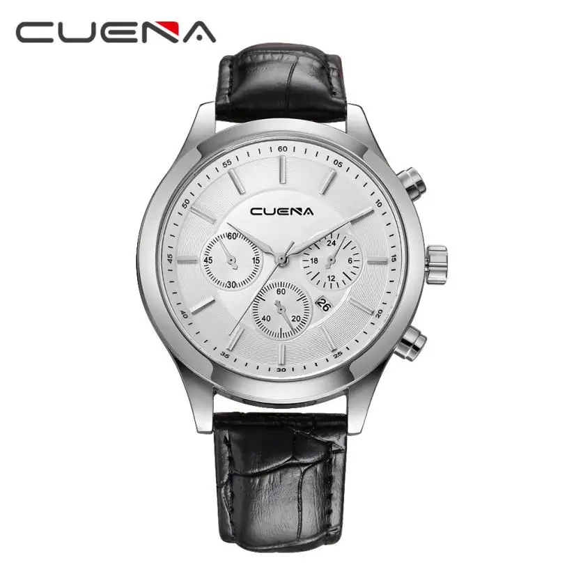 

Men Quartz Watch men Casual Business Quartz Wristwatches Checkers Faux Leather Quartz Analog Wrist Watch High Quality 6*kds