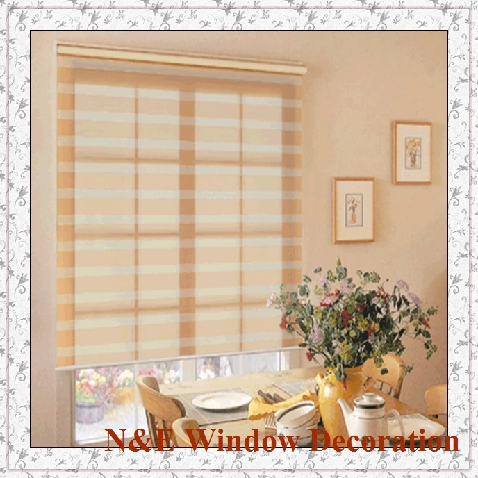 

CHEAP BLINDS Popular zebra blinds/skylight windows/double-layer roller blinds/curtain fabric curtain window curtain