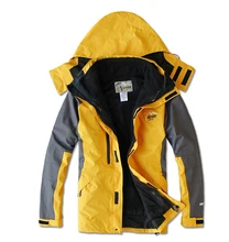 Free shipping 3in1 Hiking Climbing Jacket Waterproof Windproof Men Winter Outdoor Fleece Jacket For Mountain Skiing Snowboarding