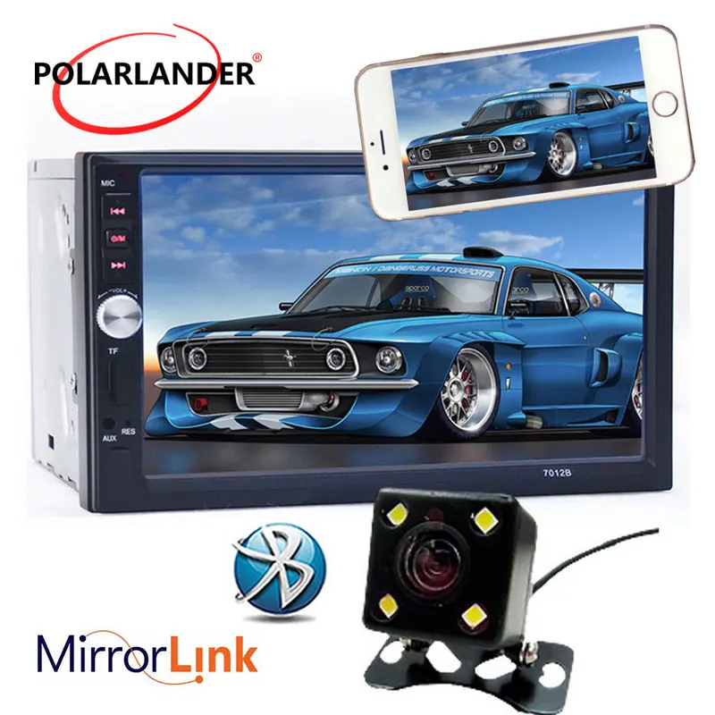 Eaglerich Car Audio Touch Screen Reversing Priority 7 inch HD 2 Din