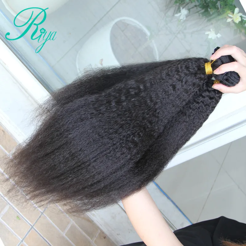 kinky straight human hair bundles (7)