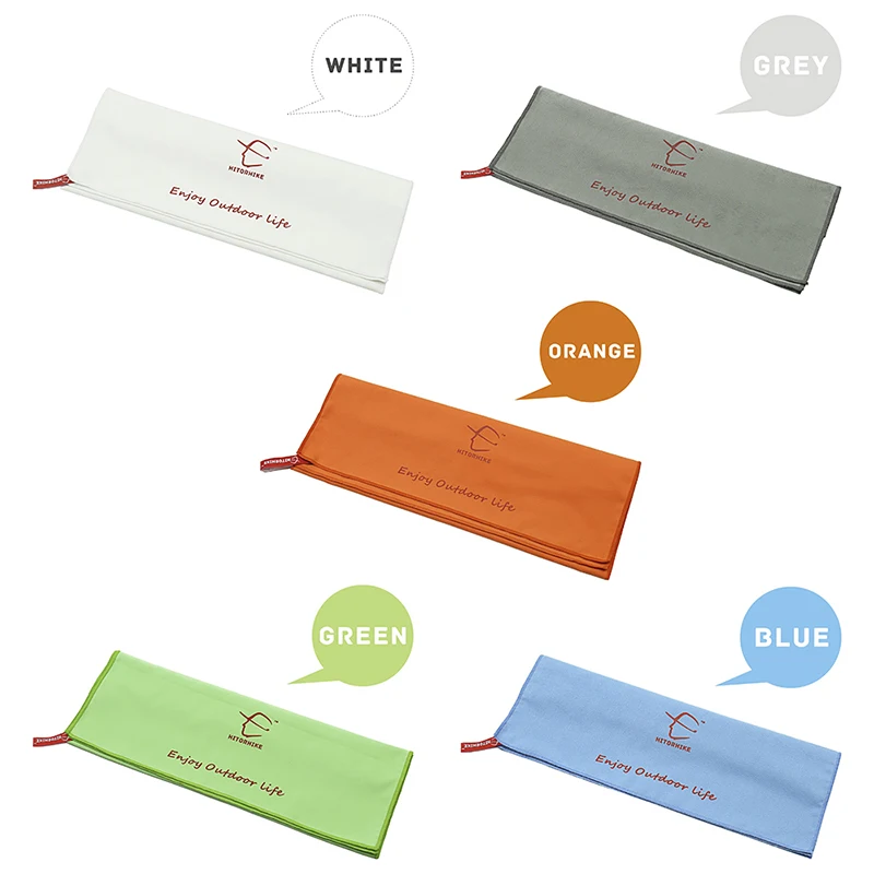 

HITORHIKE 81x39cm Microfiber Fast Drying compact Light weight Travel Sport Camping Swim Towel Bath Sheet With Carry Bag outdoors