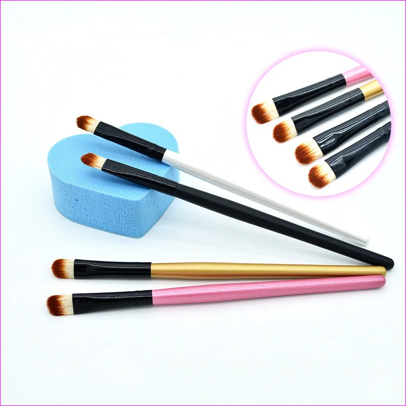 

NEW Fashion Professional Makeup brushes Cosmetics Powder Foundation Concealer Eyeshadow Brush Tools wooden handle Portable
